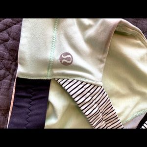 Seafoam Cross Back Lululemon Sports Bra